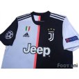 Photo3: Juventus 2019-2020 Home Shirt #33 Bernardeschi Champions League Patch/Badge w/tags