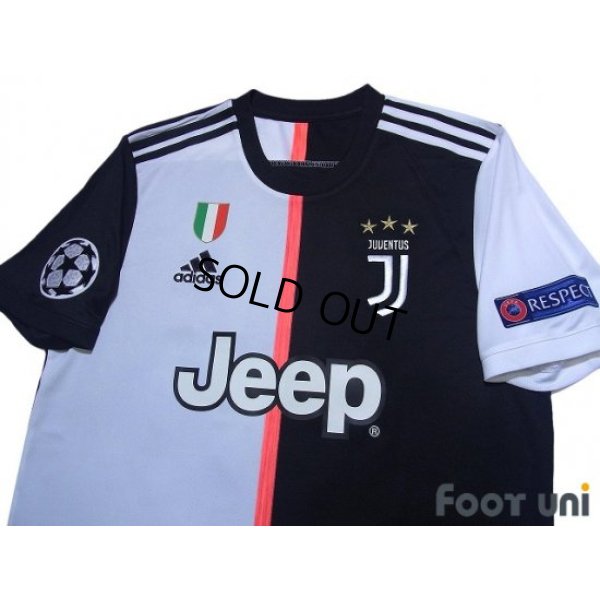 Photo3: Juventus 2019-2020 Home Shirt #33 Bernardeschi Champions League Patch/Badge w/tags