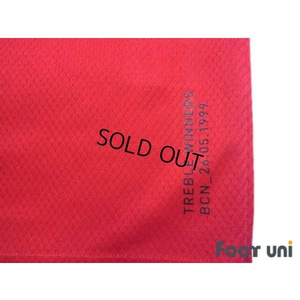 Photo7: Manchester United 2019-2020 Home Shirt Treble 20th Anniversary w/tags