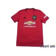 Photo1: Manchester United 2019-2020 Home Shirt Treble 20th Anniversary w/tags (1)