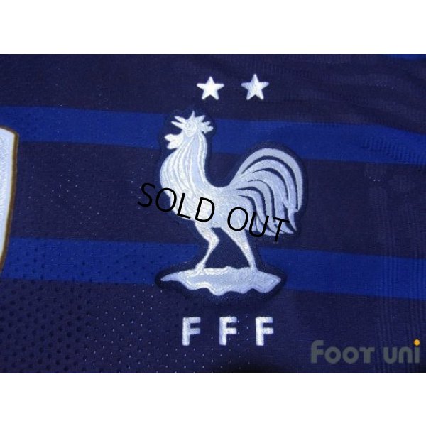 Photo6: France Euro 2020-2021 Home Authentic Shirt #7 Griezmann