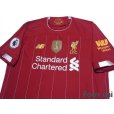 Photo3: Liverpool 2019-2020 Home Shirt Premier League Patch/Badge FIFA World Champions 2019 Patch/Badge