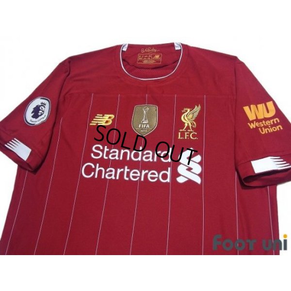 Photo3: Liverpool 2019-2020 Home Shirt Premier League Patch/Badge FIFA World Champions 2019 Patch/Badge