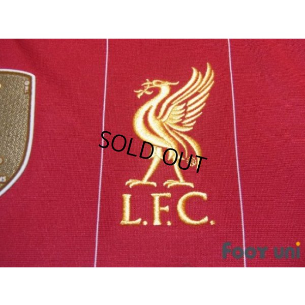 Photo5: Liverpool 2019-2020 Home Shirt Premier League Patch/Badge FIFA World Champions 2019 Patch/Badge