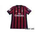 Photo1: AC Milan 2017-2018 Home Shirt #18 Montolivo Serie A Tim Patch/Badge w/tags (1)