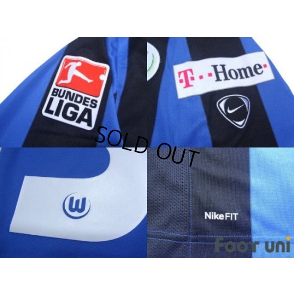 Photo7: VfL Wolfsburg 2008-2009 Away Long Sleeve Shirt #13 Makoto Hasebe w/tags