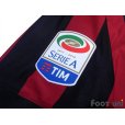 Photo6: AC Milan 2017-2018 Home Shirt #18 Montolivo Serie A Tim Patch/Badge w/tags