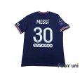 Photo2: Paris Saint Germain 2021-2022 Home Shirt #30 Messi Ligue 1 Patch/Badge w/tags (2)