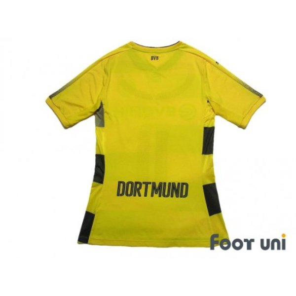 Photo2: Borussia Dortmund 2017-2018 Home Authentic Shirt