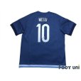 Photo2: Argentina 2015-2016 Away Shirt #10 Messi w/tags (2)