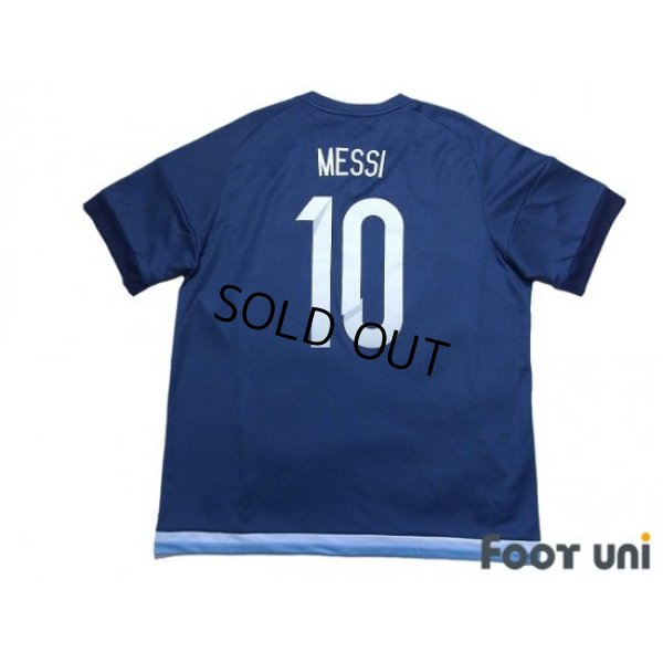 Photo2: Argentina 2015-2016 Away Shirt #10 Messi w/tags