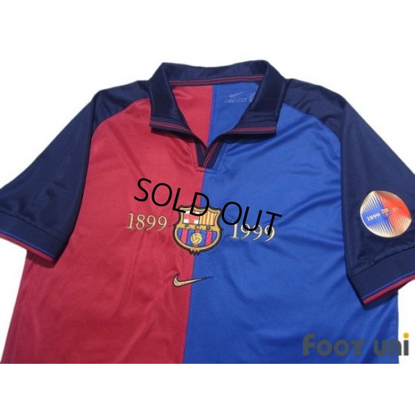 Photo3: FC Barcelona Centenario Reprints Shirt