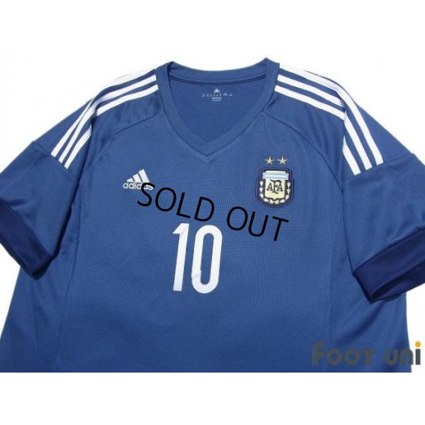 Photo3: Argentina 2015-2016 Away Shirt #10 Messi w/tags