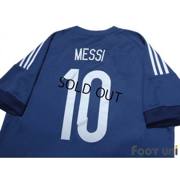 Photo4: Argentina 2015-2016 Away Shirt #10 Messi w/tags
