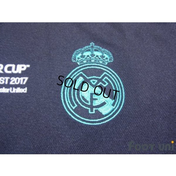 Photo6: Real Madrid 2017-2018 Away Long Sleeve Shirt #7 Cristiano Ronaldo