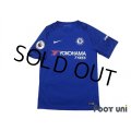 Chelsea 2017-2018 Home Shirt #18 Giroud Premier League Patch/Badge
