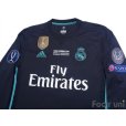 Photo3: Real Madrid 2017-2018 Away Long Sleeve Shirt #7 Cristiano Ronaldo