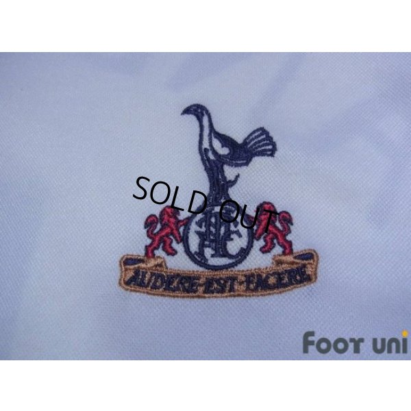 Photo6: Tottenham Hotspur 2001-2002 Home Long Sleeve Shirt #7 Anderton The F.A. Premier League Patch/Badge