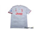 Photo1: Juventus 2019-2020 Away Shirt #4 De Ligt Serie A Tim Patch/Badge w/tags (1)