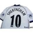 Photo4: Tottenham Hotspur 2002-2004 Home Shirt #10 Sheringham The F.A. Premier League Patch/Badge