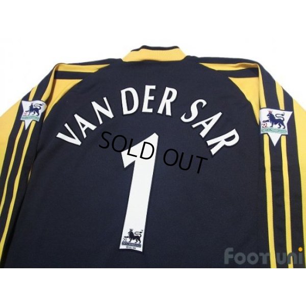 Photo4: Fulham 2001-2002 GK Long Sleeve Shirt #1 Van der Sar w/tags