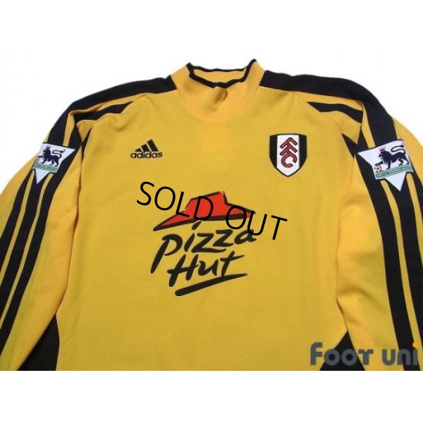 Photo3: Fulham 2001-2002 GK Long Sleeve Shirt #1 Van der Sar w/tags