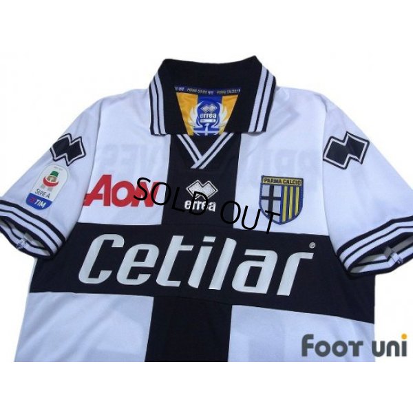 Photo3: Parma 2018-2019 Home Shirt #22 Bruno Alves Serie A Tim Patch/Badge w/tags