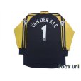 Photo2: Fulham 2001-2002 GK Long Sleeve Shirt #1 Van der Sar w/tags (2)