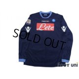 Napoli 2010-2011 Third Long Sleeve Shirt #7 Cavani Serie A Tim Patch/Badge w/tags