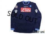 Napoli 2010-2011 Third Long Sleeve Shirt #7 Cavani Serie A Tim Patch/Badge w/tags