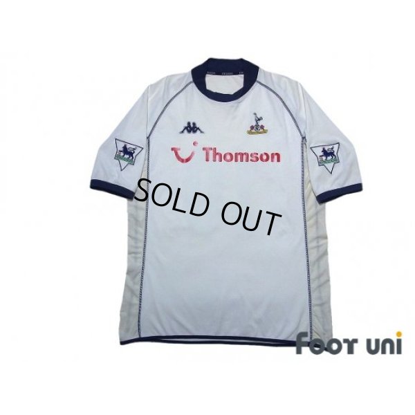 Photo1: Tottenham Hotspur 2002-2004 Home Shirt #10 Sheringham The F.A. Premier League Patch/Badge