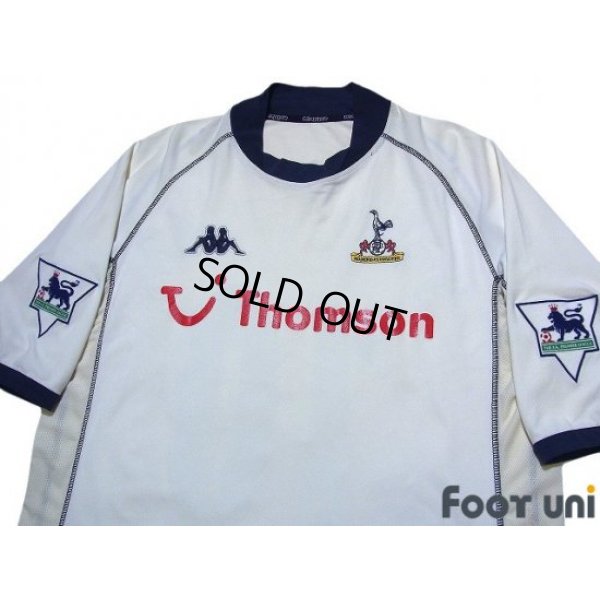 Photo3: Tottenham Hotspur 2002-2004 Home Shirt #10 Sheringham The F.A. Premier League Patch/Badge