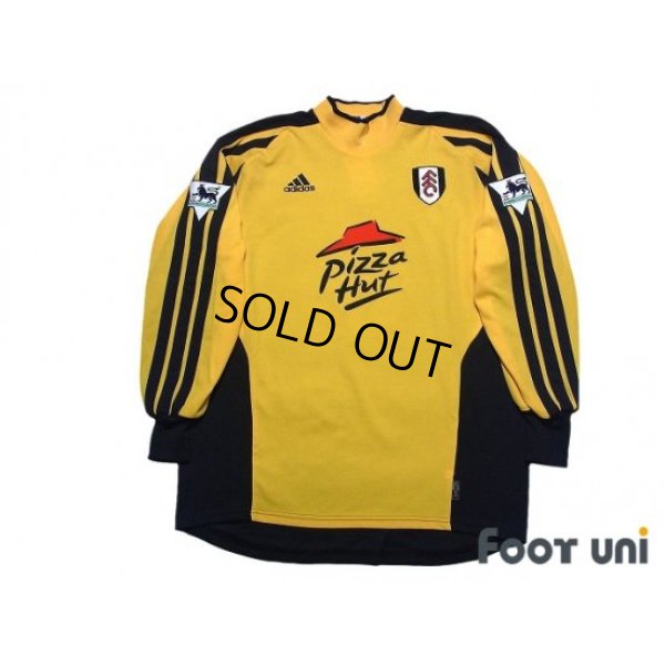 Photo1: Fulham 2001-2002 GK Long Sleeve Shirt #1 Van der Sar w/tags