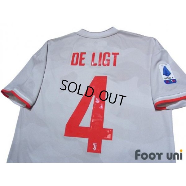 Photo4: Juventus 2019-2020 Away Shirt #4 De Ligt Serie A Tim Patch/Badge w/tags