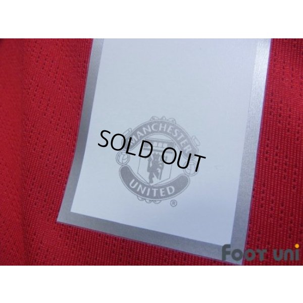 Photo7: Manchester United 2009-2010 Home Shirt #13 J.S. Park