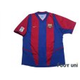 Photo1: FC Barcelona 2002-2003 Home Shirt #6 Xavi Hernandez LFP Patch/Badge (1)