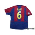 Photo2: FC Barcelona 2002-2003 Home Shirt #6 Xavi Hernandez LFP Patch/Badge (2)