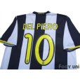 Photo4: Juventus 2008-2009 Home Shirt #10 Del Piero