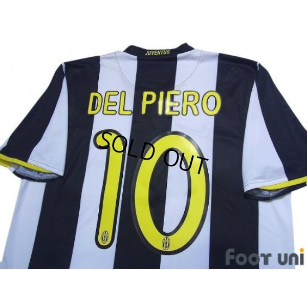 Photo4: Juventus 2008-2009 Home Shirt #10 Del Piero