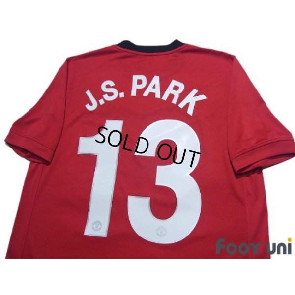 Photo4: Manchester United 2009-2010 Home Shirt #13 J.S. Park