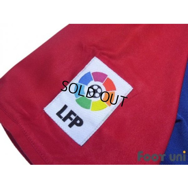 Photo8: FC Barcelona 2002-2003 Home Shirt #6 Xavi Hernandez LFP Patch/Badge