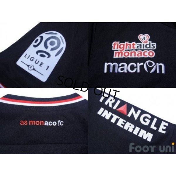 Photo7: AS Monaco 2013-2014 Away Shirt #9 Falcao Ligue 1 Patch/Badge w/tags