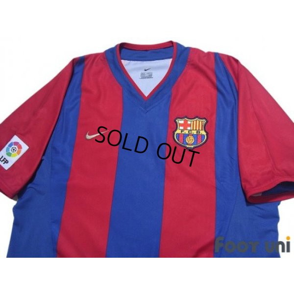 Photo3: FC Barcelona 2002-2003 Home Shirt #6 Xavi Hernandez LFP Patch/Badge