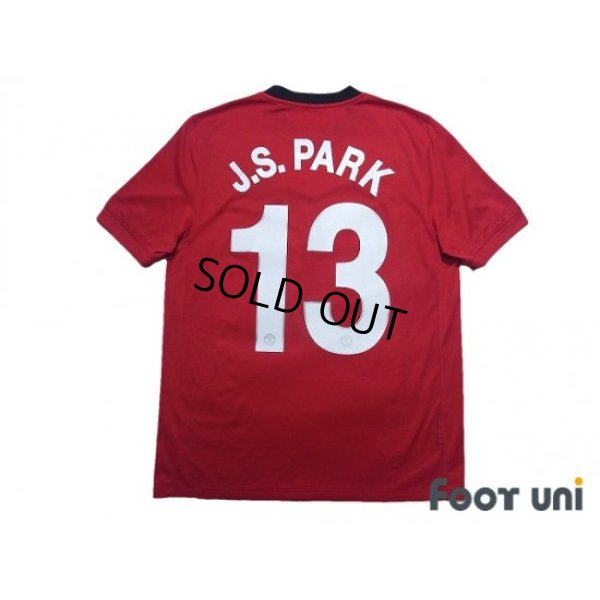 Photo2: Manchester United 2009-2010 Home Shirt #13 J.S. Park