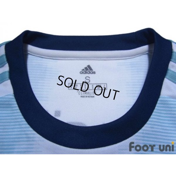 Photo5: Argentina 2019 Home Shirt #9 Kun Aguero Copa America Patch/Badge