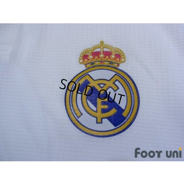 Photo6: Real Madrid 2018-2019 Home Authentic Shirt #9 Benzema w/tags