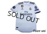 Real Madrid 2018-2019 Home Authentic Shirt #9 Benzema w/tags