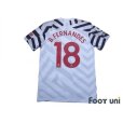 Photo2: Manchester United 2020-2021 Third Shirt #18 Bruno Fernandes w/tags (2)
