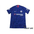 Photo1: Chelsea 2019-2020 Home Authentic Shirt #22 Pulisic Premier League Patch/Badge w/tags (1)