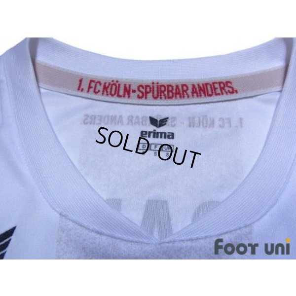Photo5: 1.FC Koln 2016-2017 Home Long Sleeve Shirt #13 Yuya Osako Bundesliga Patch/Badge